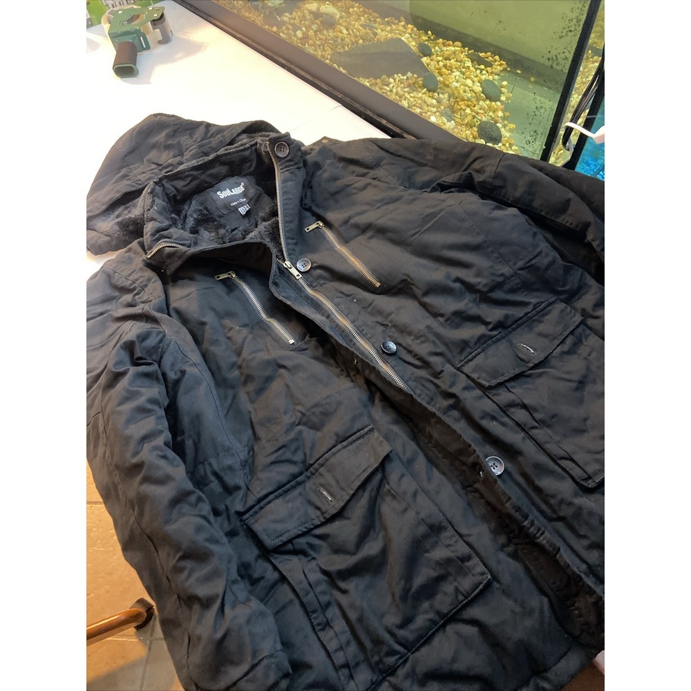 Soularge Jacket 2XL Black Mens - Picture 3 of 9